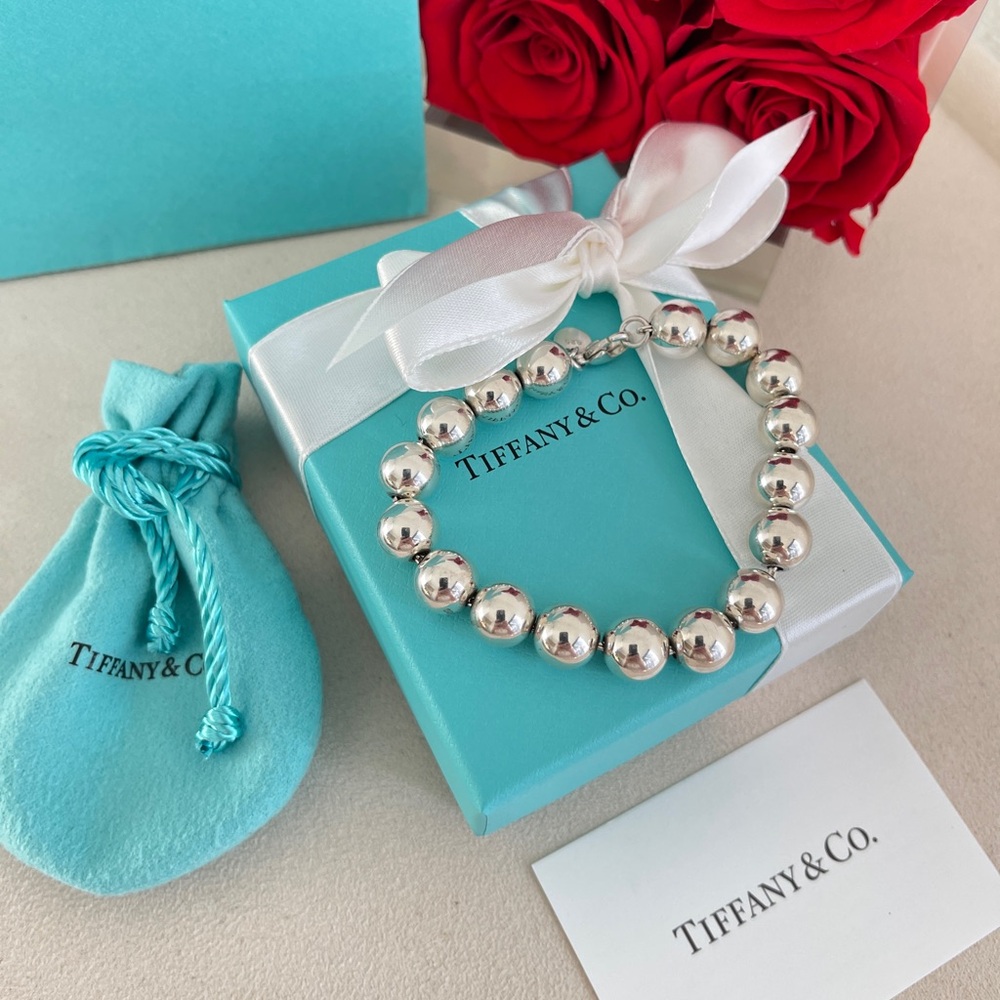 Tiffany Hardwear Ball Bracelet in Silver size 7” NEW $750 in Tiffany Blue Box - Picture 14 of 16